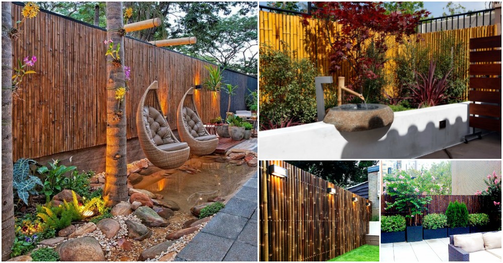 20 amazing bamboo fence ideas to beautify your outdoors