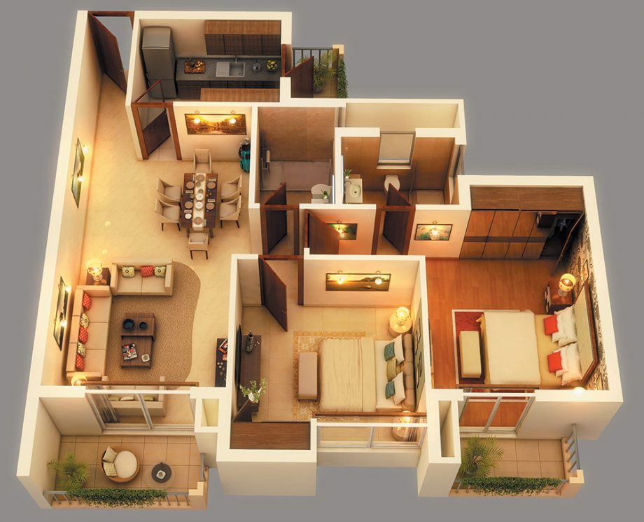 15 Dreamy Floor Plan Ideas You Wish You Lived In - Page 2 of 3