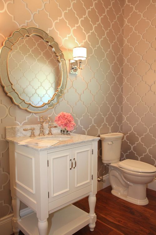 16 Half Bathrooms That Are Both Stylish And Functional - Page 2 of 3