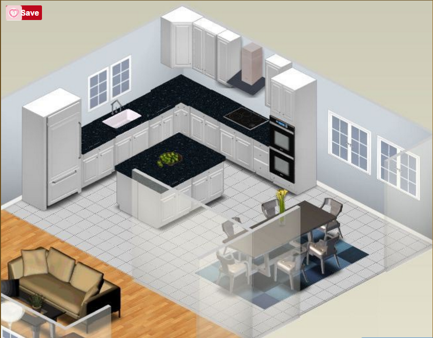 planner d free kitchen design cad