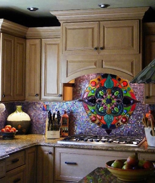 10 Incredible Mosaic Kitchen Backsplashes