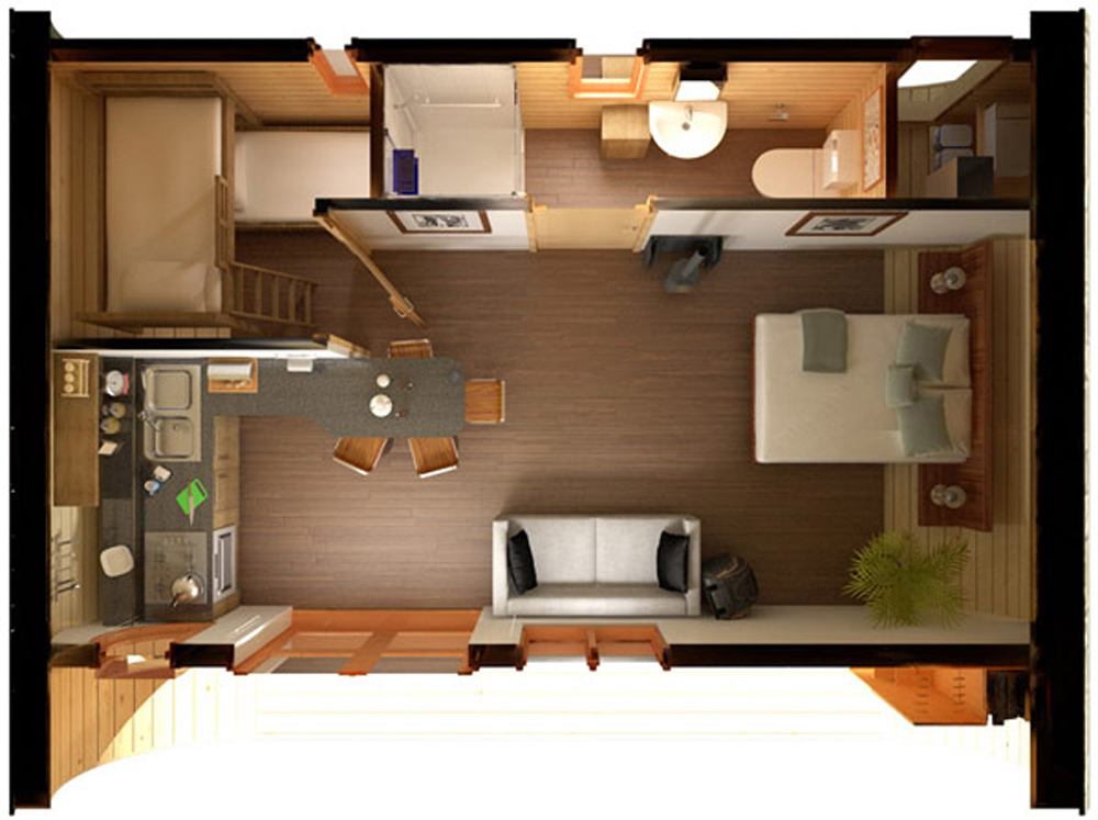 10 Great Floor Plans For Tiny Homes