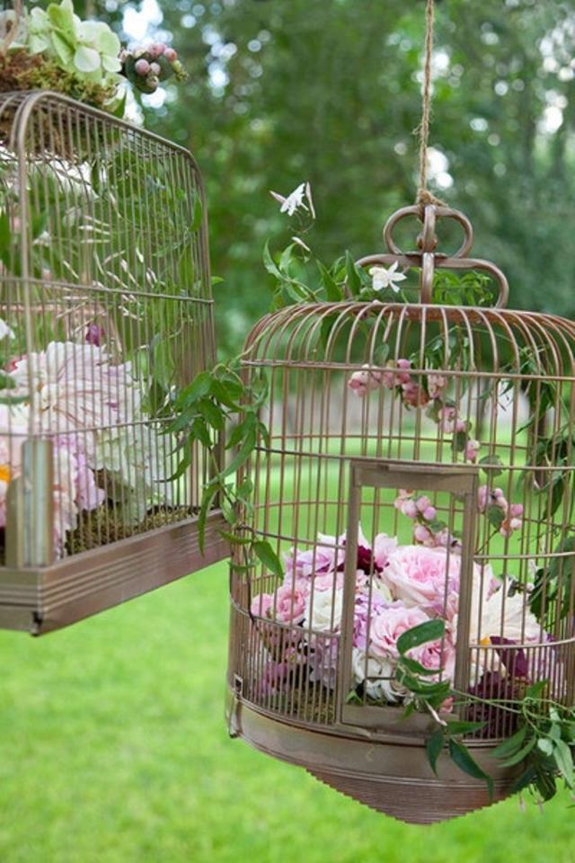 Bird Cage Planters Are Fun And Eye-catching Decor For Your Garden