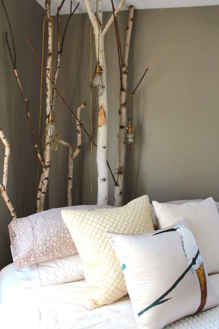 decor branches branch decorating diy tree bedroom apartment birch installations deco sticks therapy surprisingly looks amazing projects corner stylish lamp