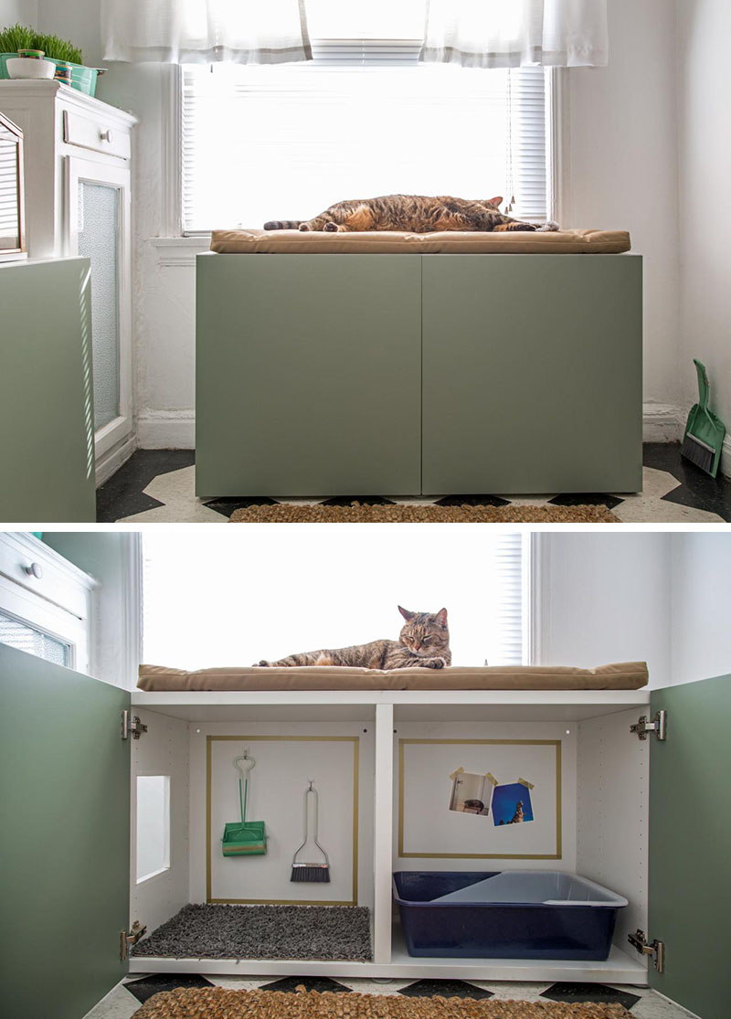 12 Creative Ideas For Hiding Kitty Litter Box That Are So Helpful