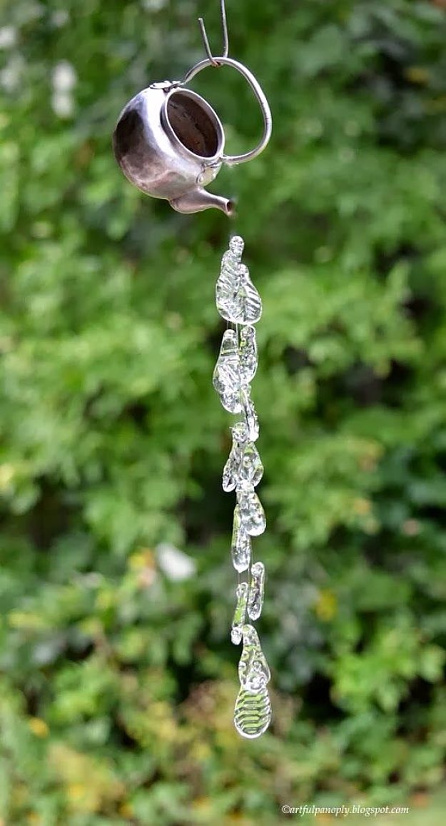 garden water watering dripping decor crystals effect cool outdoor