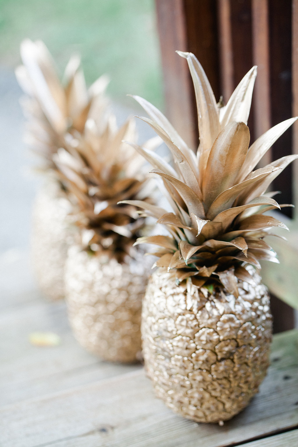 Spray Paint Pineapple Is Easy And Cheap Decor That Anyone