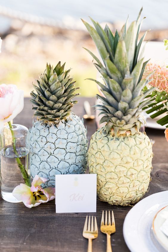 Spray Paint Pineapple Is Easy And Cheap Decor That Anyone Can Make