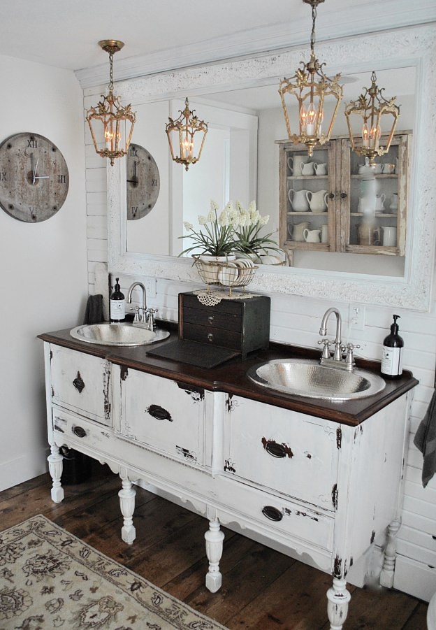 Turn Your Old Dresser Into An Outstanding Diy Bathroom Vanity