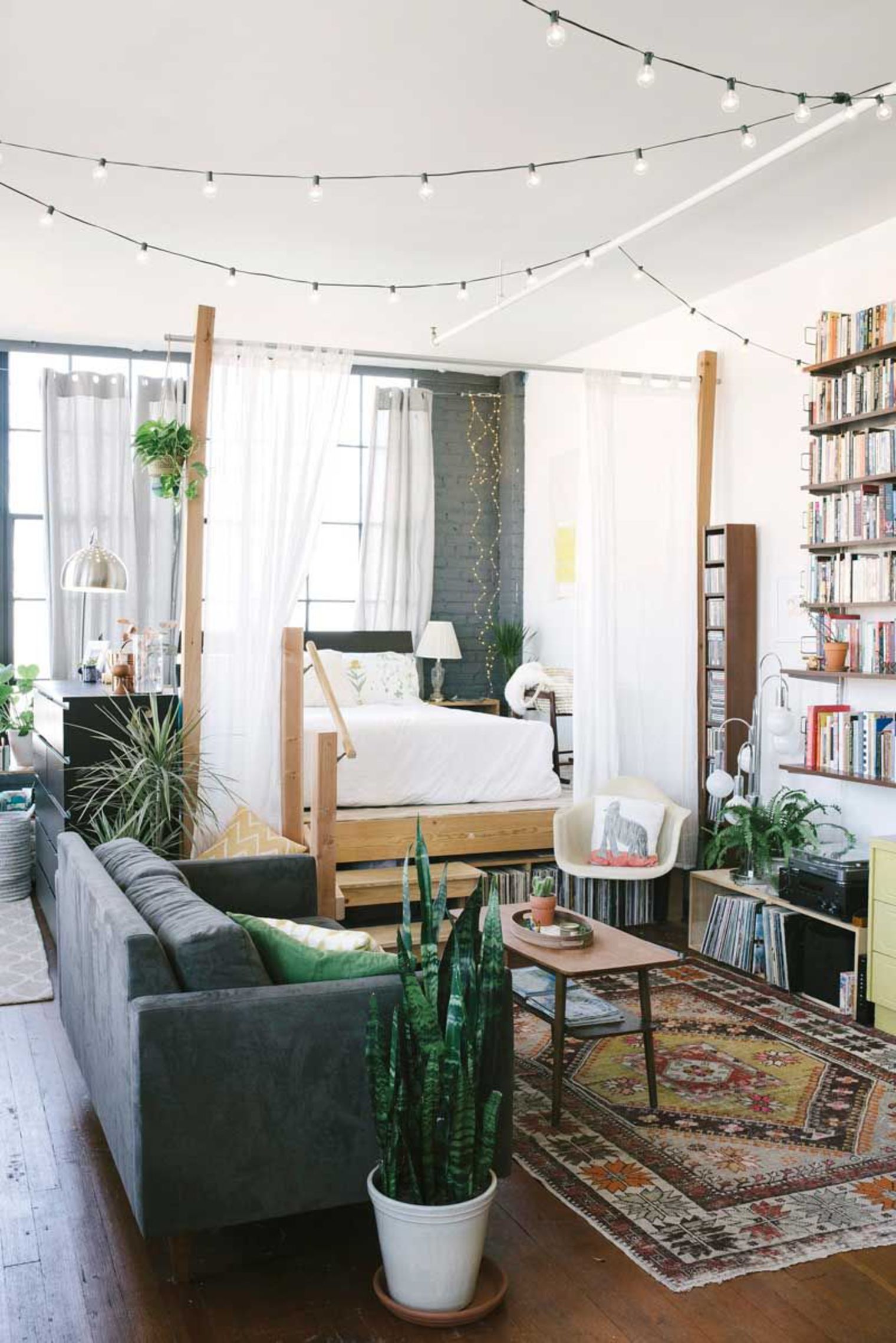 studio apartment bedroom inside tiny create source