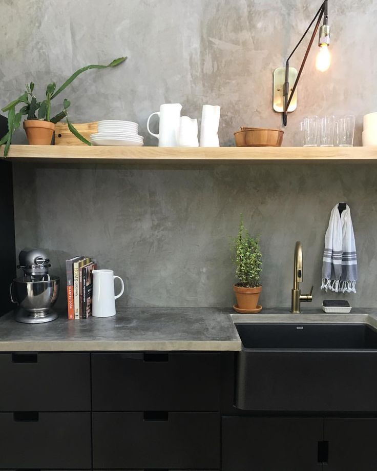 Concrete Kitchen Designs That Bring Contemporary And Sleek Note - Page