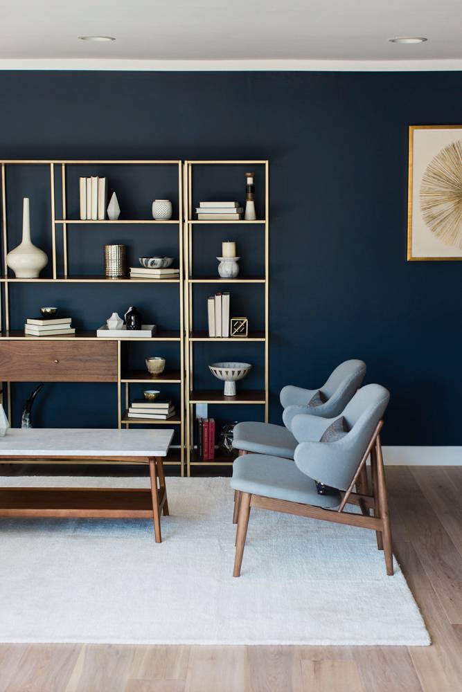 Navy And Gold Interiors That Prove The Best Combo For An Elegant Home