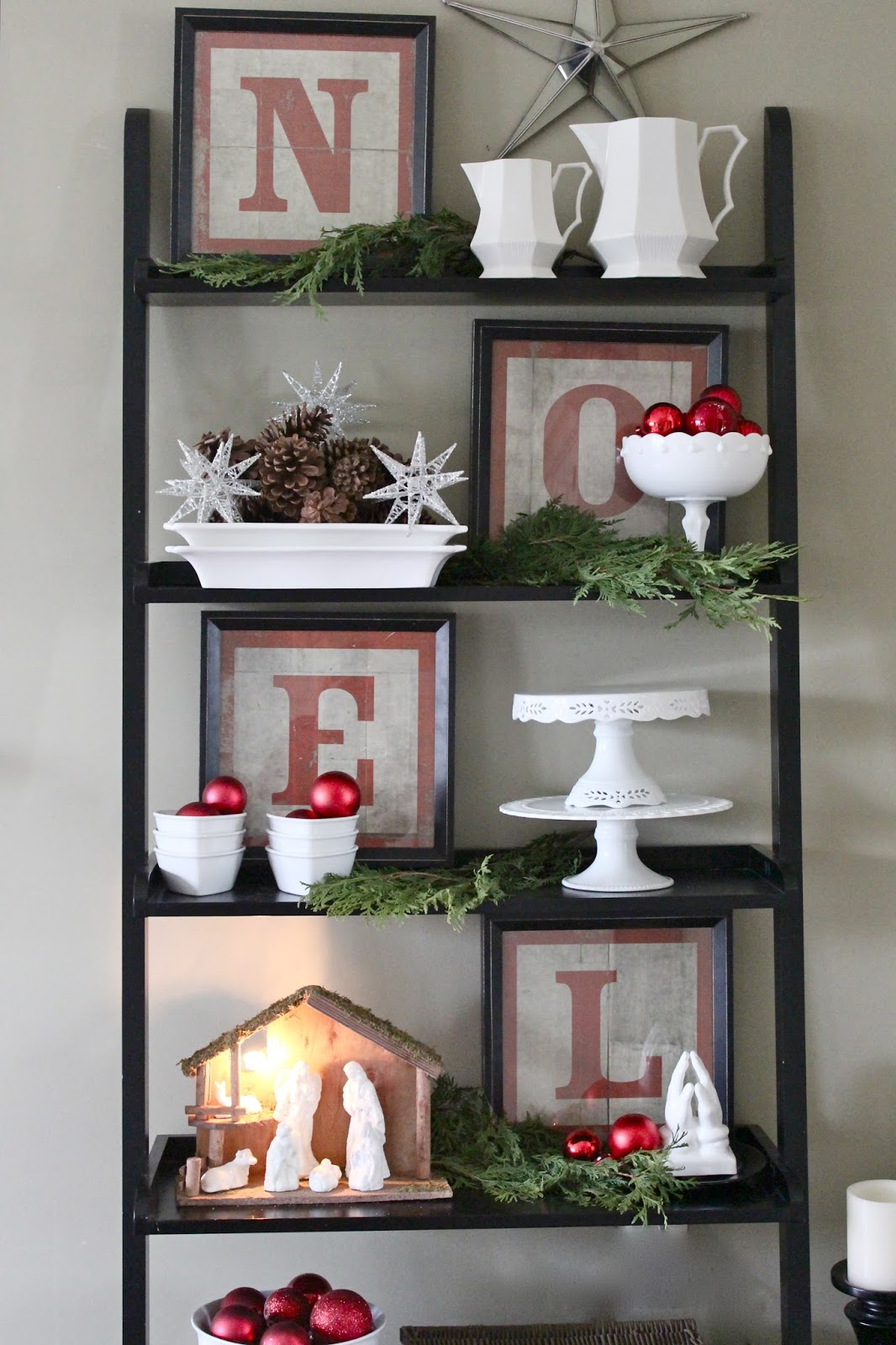 You Can't Stop Staring At These Stunning Christmas Shelf 