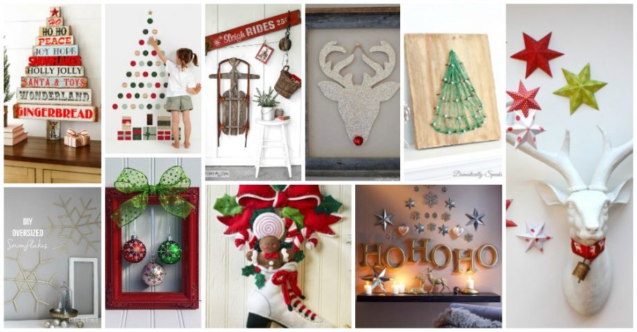Jolly DIY Holiday Wall Art That Will Amaze You