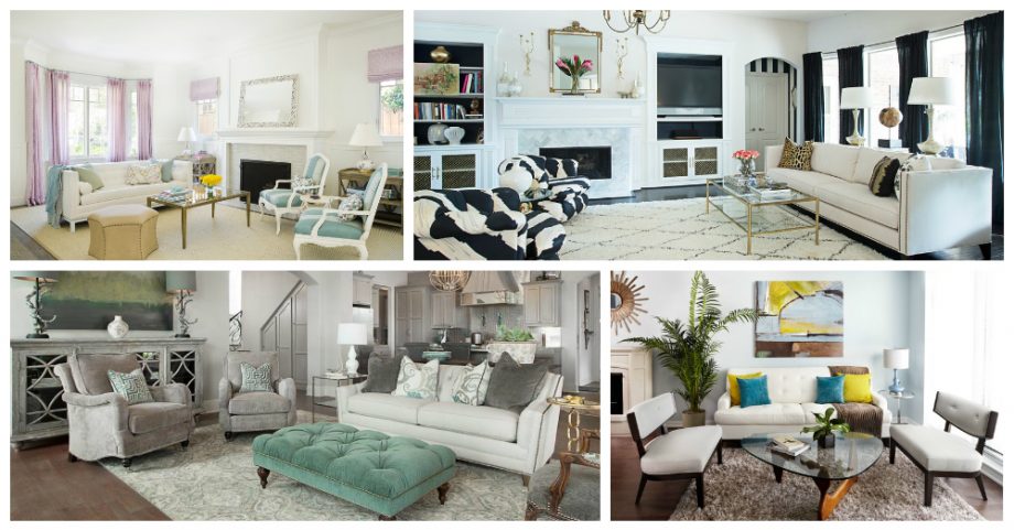 15 Unique Design Ideas For Living Room With White Sofa