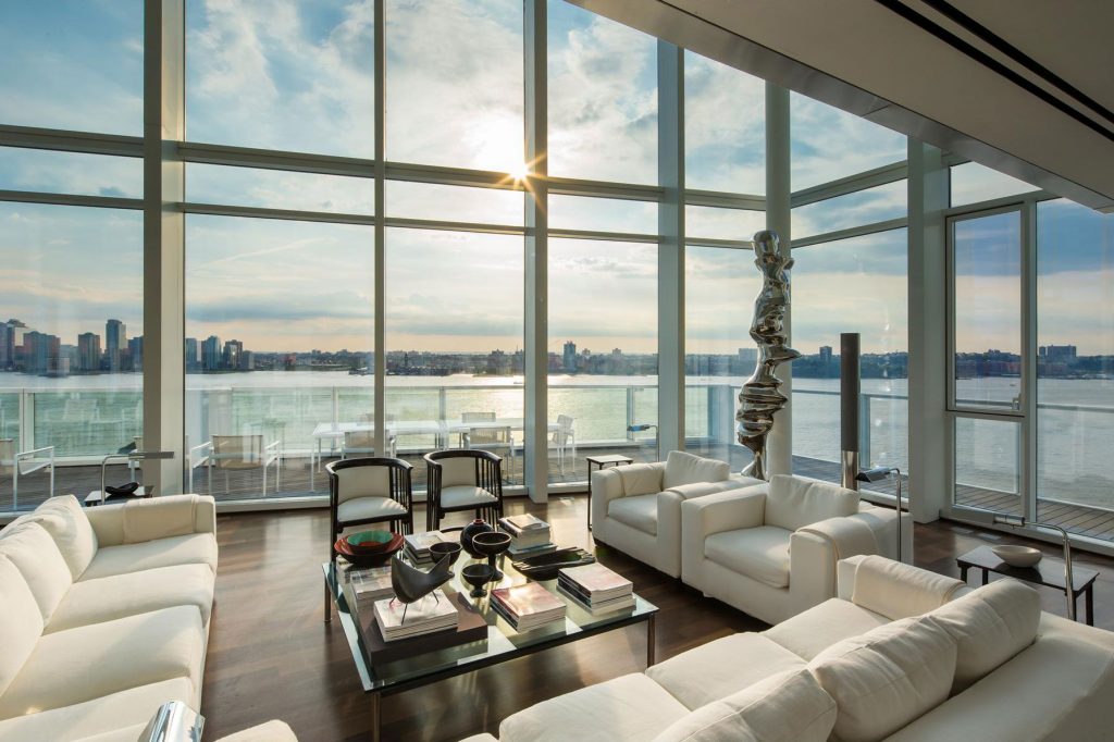 wonderful-living-room-interior-design-with-white-u-shape-sofa-also-floor-to-ceiling-windows