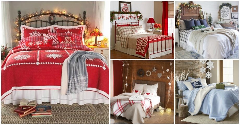 Impressive Ideas to Bring the Christmas Spirit in Your Bedroom