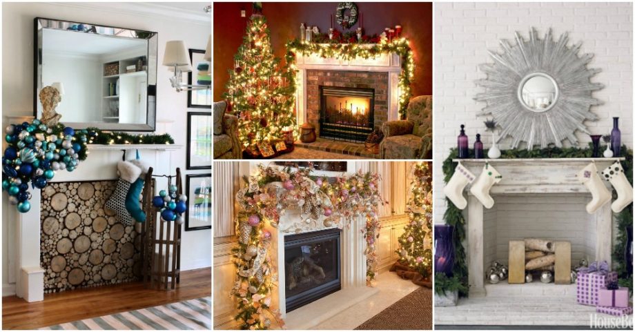 16 Magical Christmas Mantel Decorations For Santa’s Grand Entrance