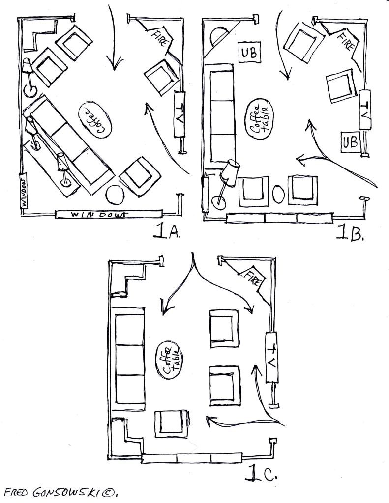 furniture arrangement 