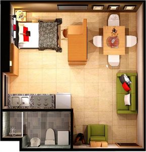 15 Smart Studio Apartment Floor Plans