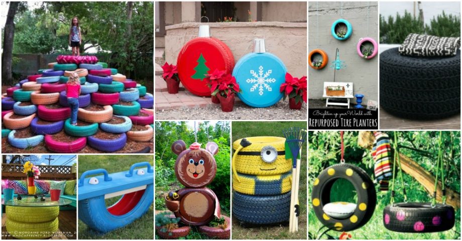 Amazingly Good DIY Tire Garden Decorations That Will Impress You