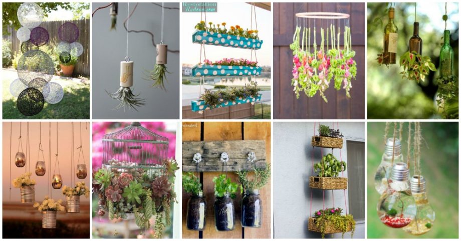 Stunning DIY Hanging Decorations For Your Garden That Will Amaze You