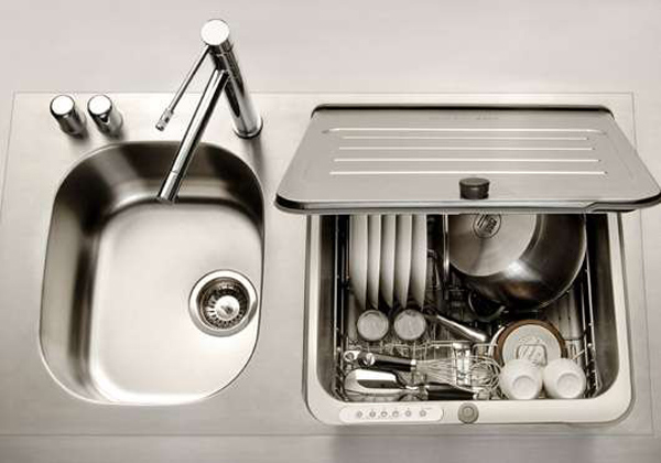 kitchen-ideas-to-save-space-dishwasher