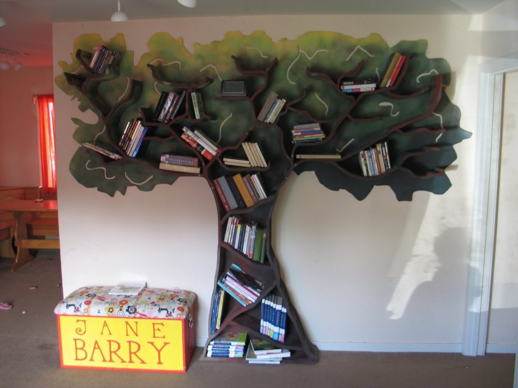 unique-tree-bookcases-target-on-cozy-carpet