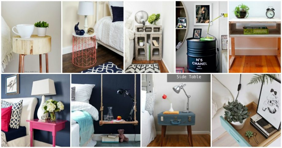 Stunning DIY Bedside Tables That Are Easy To Make
