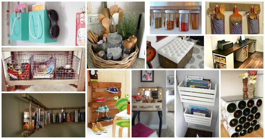 Amazing DIY Organizational Ideas That Will Be Of A Great Use