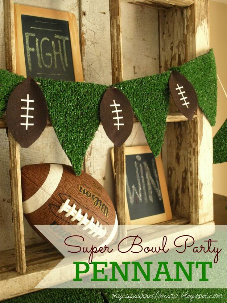Mind-Blowing DIY Super Bowl Decorations That All Football Fans Will
