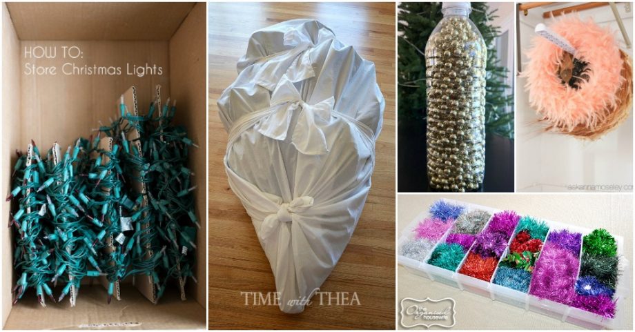 15 Genius Hacks To Help You Store Your Christmas Decorations