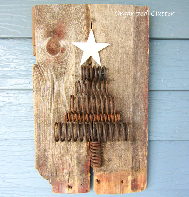 salvaged-rusty-industrial-spring-barn-wood-christmas-tree-patio-repurposing-upcycling