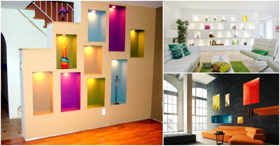 15+ Ways To Beautify Your Home With Illuminated Wall Niches