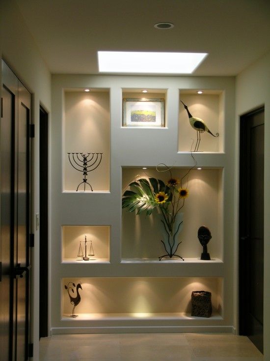 15+ Ways To Beautify Your Home With Illuminated Wall