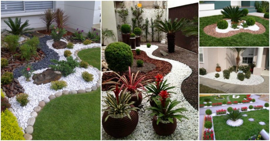 20+ Impressive Ways To Decorate Your Garden With White Pebbles