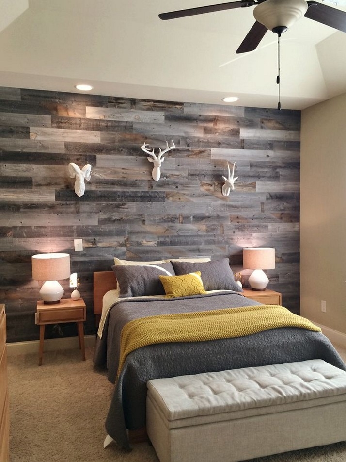 Wonderful wood plank wall designs also tips to install wood plank walls with simple ways - Inspiring Home Ideas