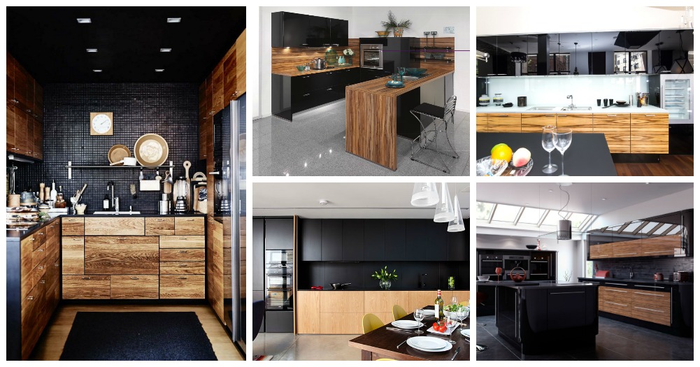 Ultra Modern And Sleek Black And Wood Kitchens - Page 3 of 3