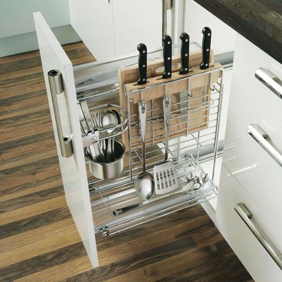 Vertical Drawers To Get The Most Of Your Kitchen Space