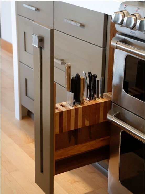 Vertical Drawers To Get The Most Of Your Kitchen Space