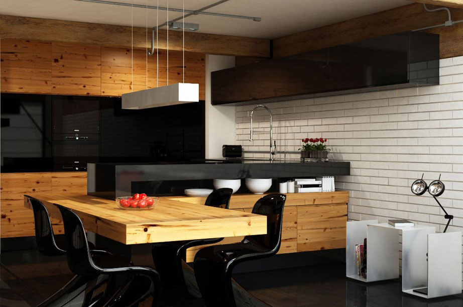 Ultra Modern And Sleek Black And Wood Kitchens - Page 3 of 3