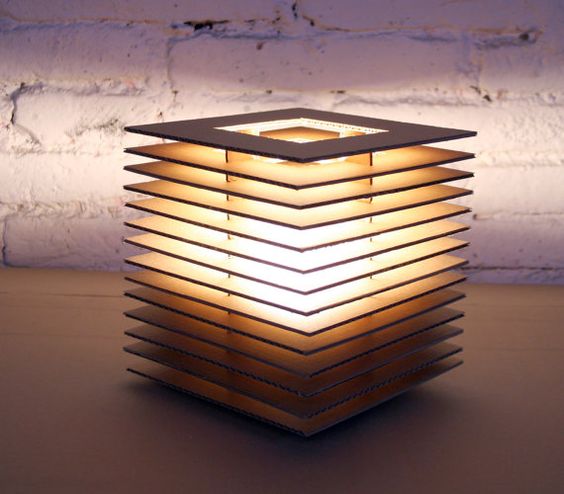 Creative And Eco-Friendly Cardboard Lamps You Must See