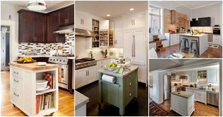 15 Small But Really Functional Kitchen Islands