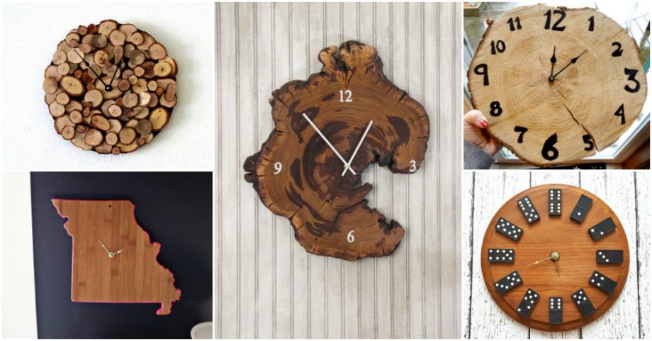 16 Wonderful Wood Clocks For Your Lovely Homes