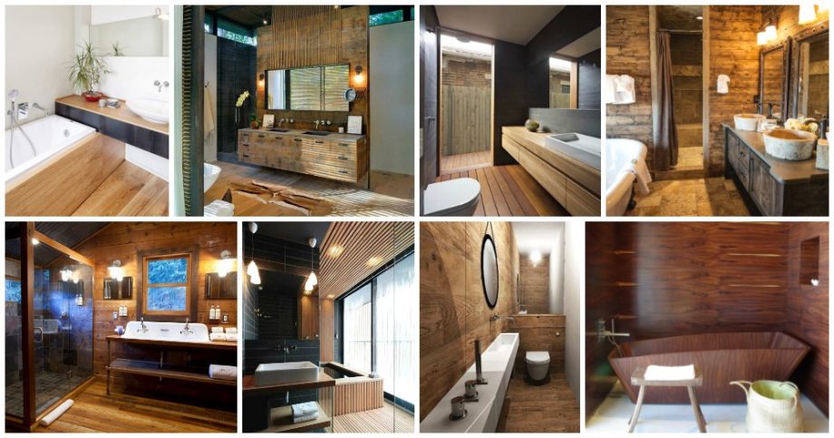 Awesome Wooden Bathrooms That Will Steal The Show