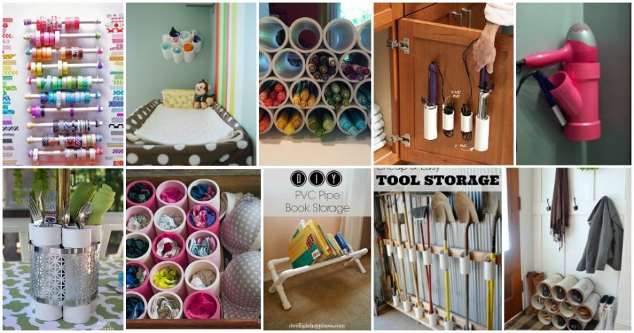 Organize Your Home With These PVC Pipes Organizing Crafts