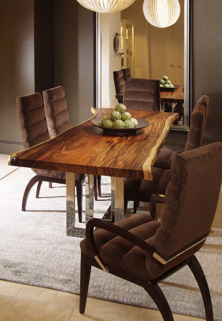 16 Wood Slab Dining Tables That Steal The Show