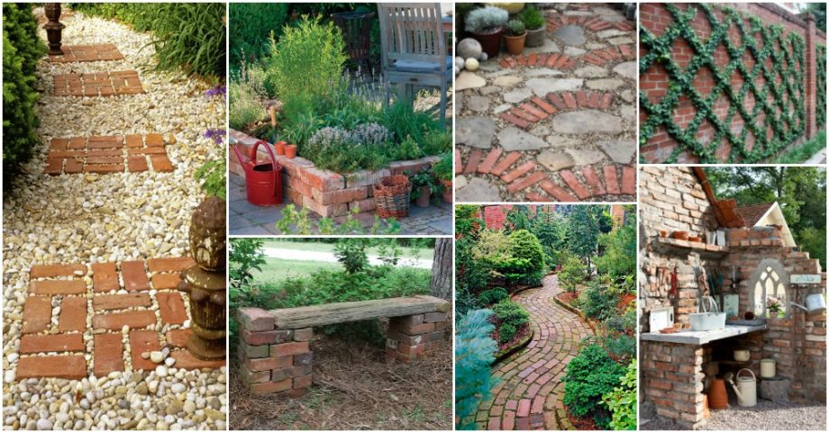 How to Decorate Your Garden with Red Bricks