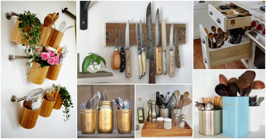 Clever Ideas Of How To Organize Your Kitchen Utensils