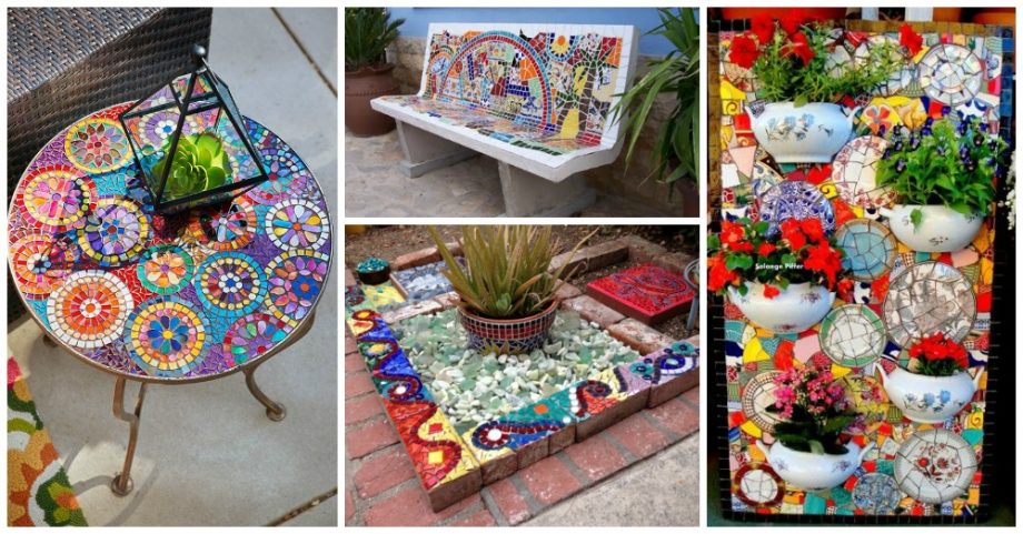 20 DIY Mosaic Ideas to Make for Your Garden